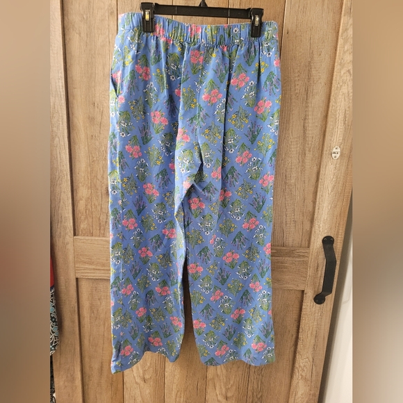 Loft floral pull-on slacks, Medium Petite - Picture 2 of 4